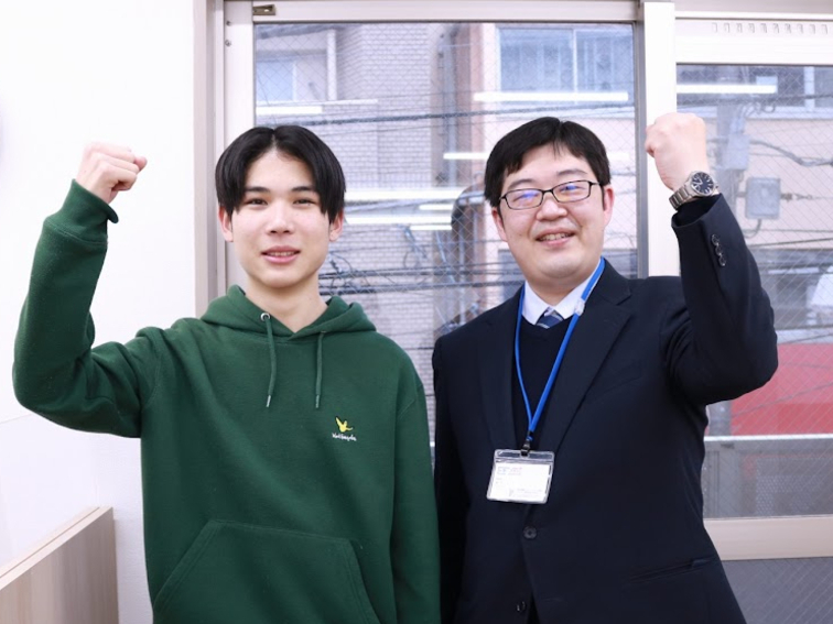 AO入試合格!一般受験の対策と並行して、面接やプレゼンの対策を実施してくれたのでとても助かりました!