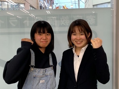 糸島高校に合格しました!担当の先生が私にしっかり寄り添ってくれて、分かるまで教えてくれました。