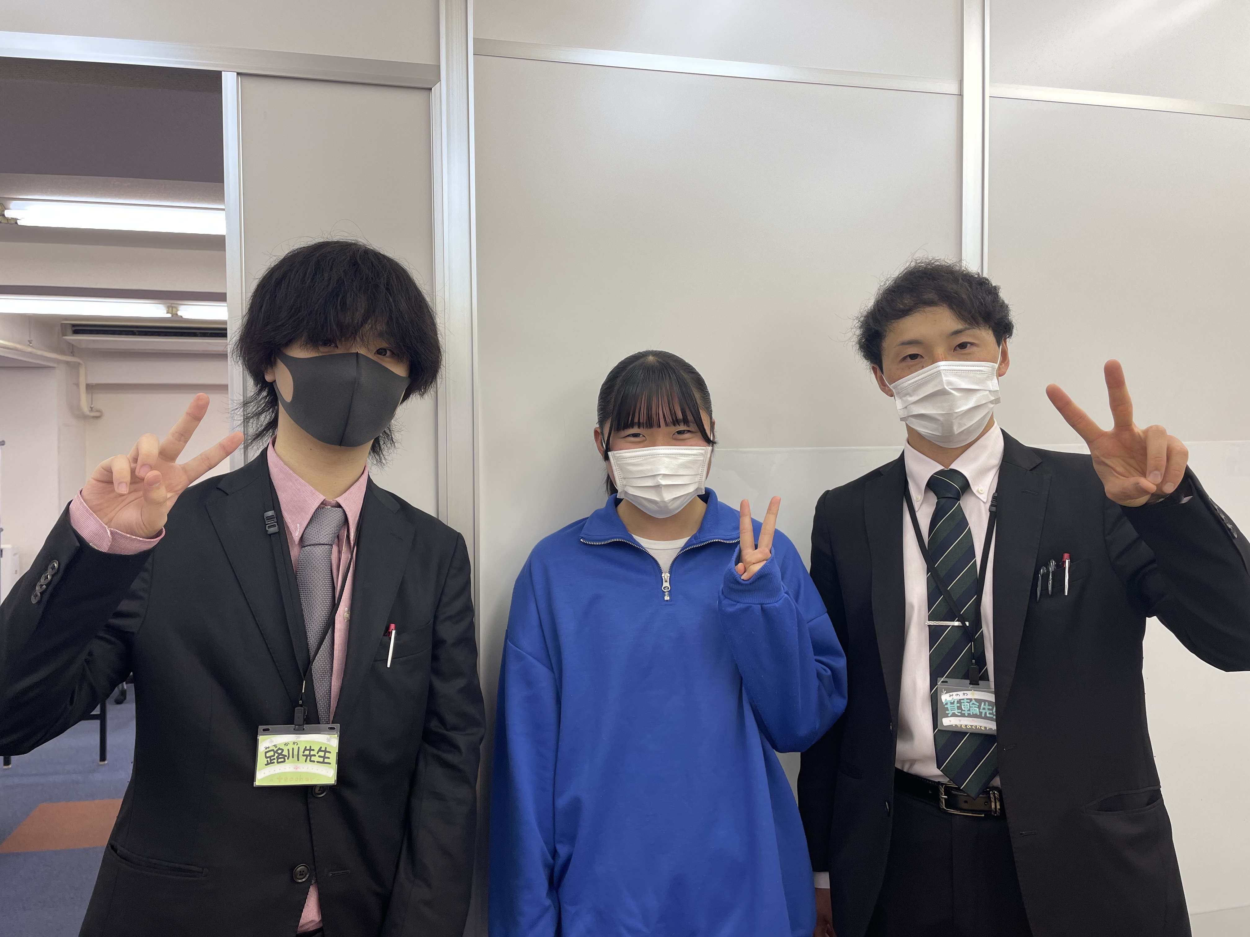 1年間で【偏差値5】上がり、見事第一志望常盤高校に合格!今も自習室を毎日のように利用して頑張っています。