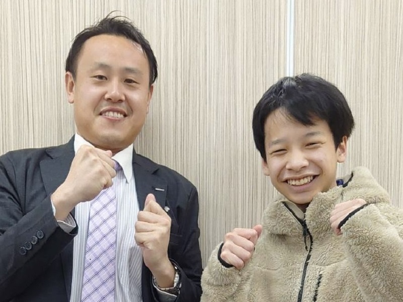 先生が自分のつまづきにもすぐ気づいて、わかりやすく教えてくれたので、苦手が得意になりました!