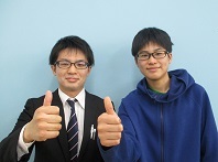内申点が11個UP、志望校合格することができた!