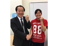 落ち着いて第1志望校受験成功です