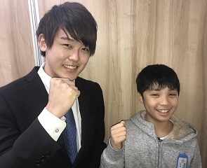 集団塾と違い、自分のペースと理解度に合わせて楽しく指導してもらい、第1志望校に合格できました!
