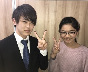 中学受験の勉強は大変でしたが、先生方の存在が近く何でも聞けて、無事、第1志望校に特待合格できました!