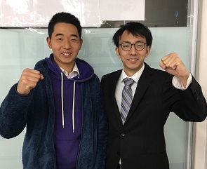 第一志望の福岡工業高校に合格することが出来ました!