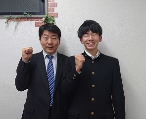 完璧な自習環境が勉強の後押しに!自分に合った自習管理により第一志望校合格!