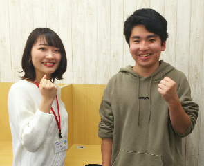 夢へ向かって一歩前進
