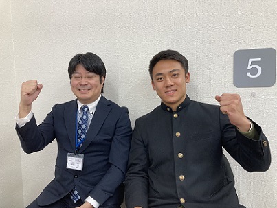 英語の偏差値が入会後6ヶ月で43→72まで上がりました!