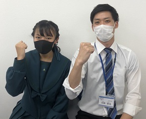 苦手の英語が得意科目に!国際科でがんばっています!