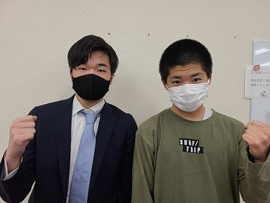 毎日自習も頑張り志望校合格!