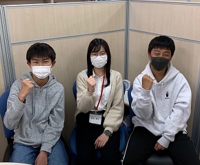 手厚いサポートが支えてくれました!