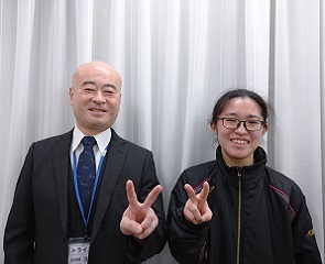 将来の夢は学芸員。苦手な英語にも積極的にチャレンジして大学に推薦合格!