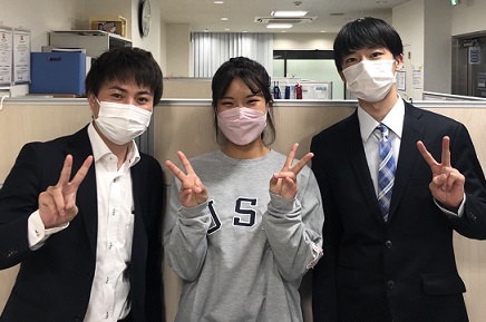 先生のサポートと努力の積み重ねで志望校合格しました。