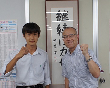 「合格の秘訣は学習リズム」