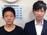 入塾後1ヶ月で中間試験の英語の点数が25点UP!