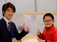 楽しく学習できるトライ!英語にも取り組み英検5級に合格!!