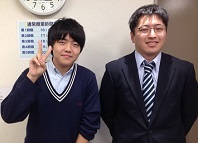0点からのスタート。うれしかった第一志望合格。